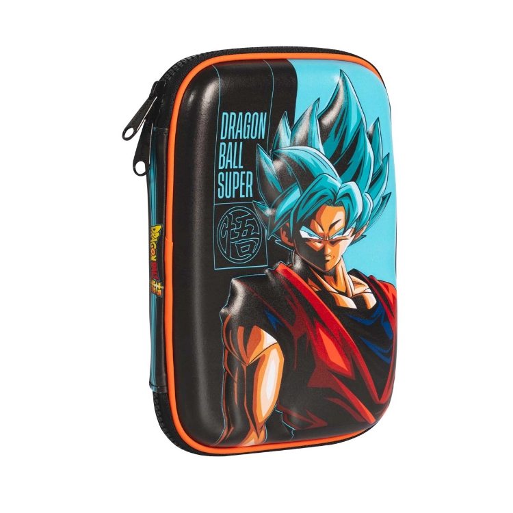 Cartuchera Escolar Mooving 2026 Dragon Ball 1 Piso Con Relieve Eva Art.1506218